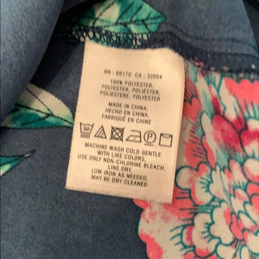 Anthro 3/4 sleeve blouse - Picture 5 of 6